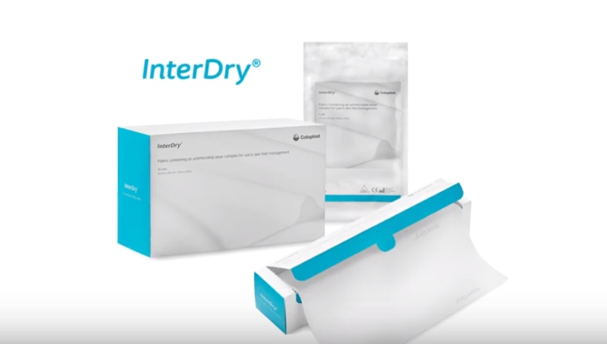 InterDry® est un produit 3 en 1 pour la prise en charge du pli cutané