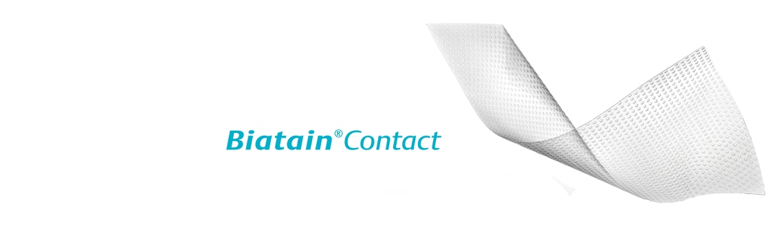 Biatain Contact for wound healing