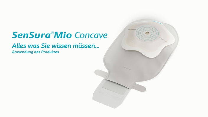 SenSura Mio Concave 1-teiliger offener Beutel