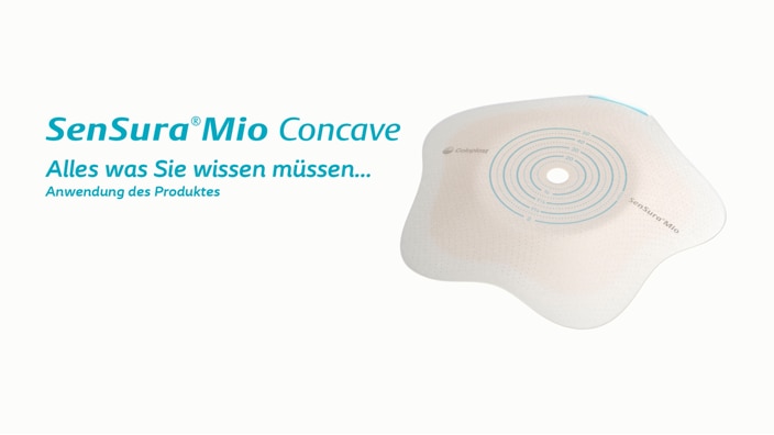 SenSura Mio Concave 2-teilige Basisplatte Click