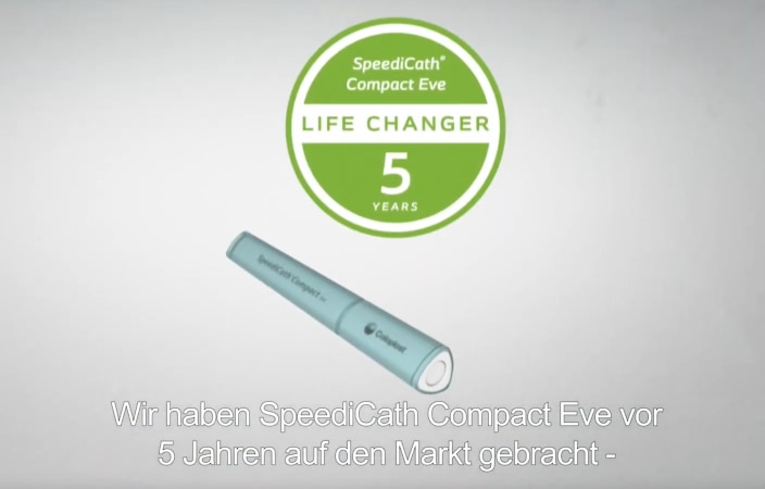 Five years SpeediCath Compact Eve 