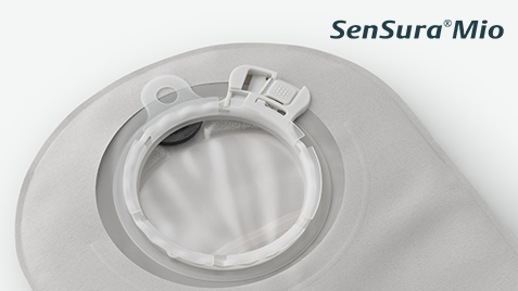 SenSura Mio Stomabeutel mit neuer Klick-Kopplung