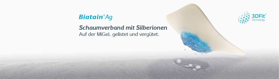 Biatain Ag Schaumverband - MiGeL gelistet